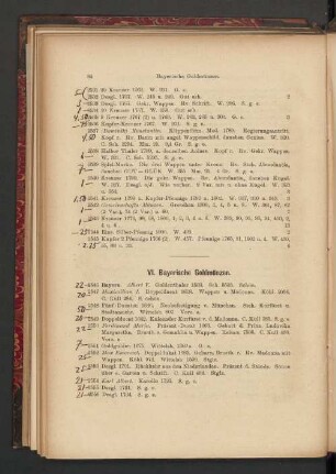 VI. Bayerische Goldmünzen