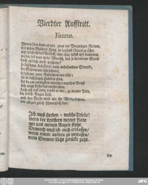 Vierdter Aufftritt.