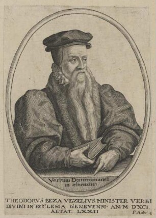 Bildnis des Theodorvs Beza Vezelivs
