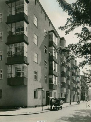 Siedlungsbauten, Berlin-Schöneberg (Hauptstrasse, Rubensstrasse usw.), ohne Datum