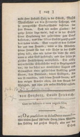 von Herzberg, Ewald Friedrich