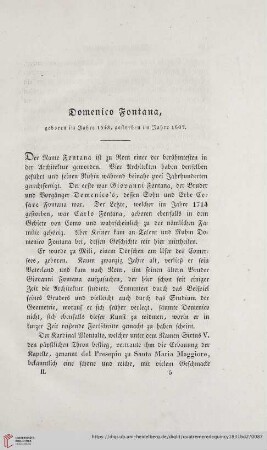 Domenico Fontana, geboren im Jahre 1543, gestorben im Jahre 1607