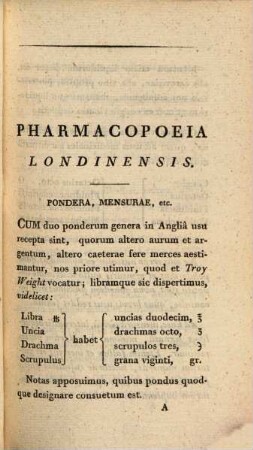 Codex medicamentarius Europaeus, 1,1. Pharmacopaeia Londonensis. - Ed. 2. - 1816