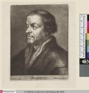 Frobenius [Porträt des Johann Froben]