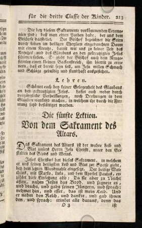 213-218, Die fuenfte Lektion