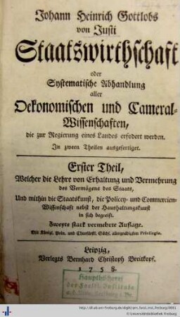 [Provenienz]: Hauptbücherei der Forstlichen Abteilung der Universität Freiburg im Breisgau