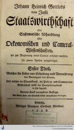 [Provenienz]: Hauptbücherei der Forstlichen Abteilung der Universität Freiburg im Breisgau