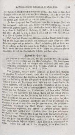 Historische Theologie