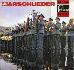 Das Musikkorps der Bundeswehr spielt Marschmusik, Plattenhülle