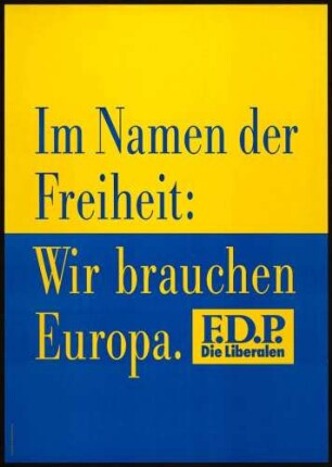FDP, Europawahl 1994