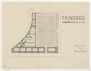 Belegungspläne Trinitatis (kartoniert) Südwestkirchhof Stahnsdorf - Feld 14 Reihenstellen