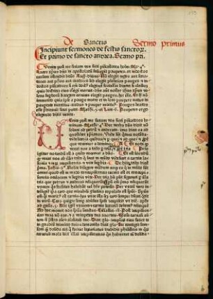 159r-259v, Sermones de festis sanctorum
