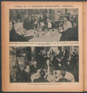 Comida de la Asociación Internacional Americana - [Ilustración]
