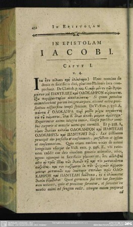 In Epistolam Iacobi
