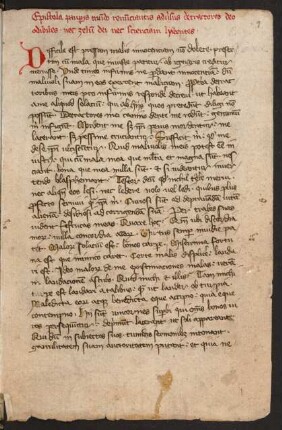 Epistolae pauperis mundo renuntiantis