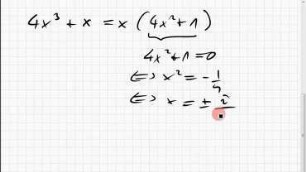 KB.12 Beispiel Linearfaktorzerlegung, komplexe Zahlen