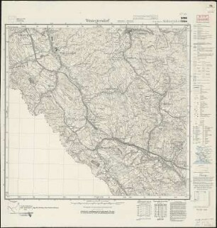 Meßtischblatt 5364 : Wüstegiersdorf, 1937 : Wüstegiersdorf. - Aufn. 1930, hrsg. 1934, einz. Nachtr. 1937. - 1:25000. - [Berlin]: Reichsamt für Landesaufnahme, 1937. - 1 Kt.