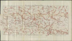 Tourenkarte der weiteren Umgebung von Zittau