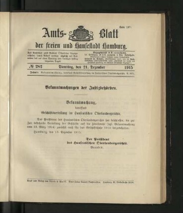 No. 282, 21. Dezember 1915