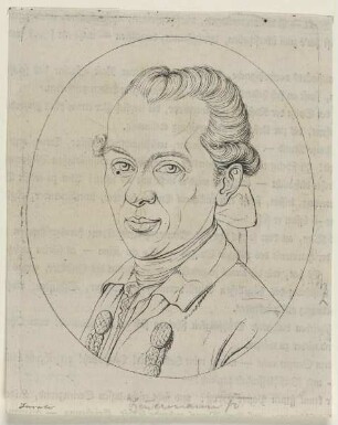 Bildnis des Johann Jakob Zimmermann