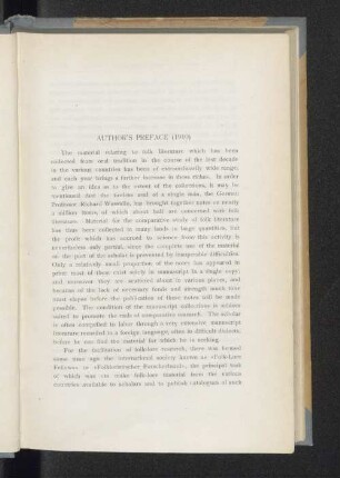 Author's Preface (1910)