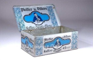 Kiste für "Pfeiffer u. Dillers Kaffee-Zusatz-Essenz"