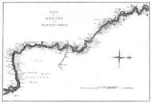 Lauf des Rheins von Mayntz bis Coeln