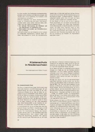 Küstenschutz in Niedersachsen