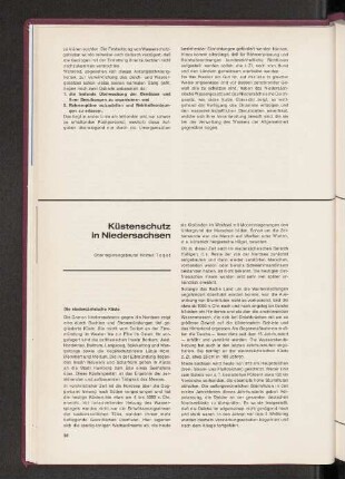 Küstenschutz in Niedersachsen