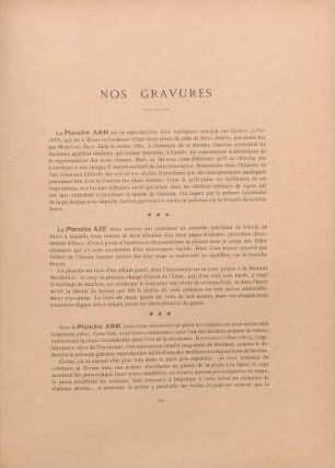Nos gravures