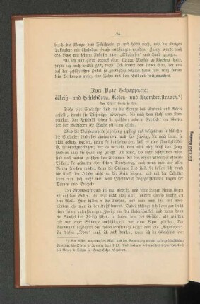 Zwei Paar Gewappnete: Weiß- und Schlehdorn, Rosen- und Brombeerstrauch. *)