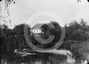 Landschaft mit Gutshaus Lettin