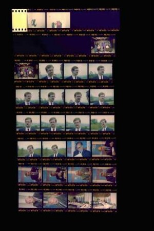 Interbad '92 - 13. Internationale Fachmesse für Schwimmbäder, medizinische Bäder, Sauna, Bädertechnik, 10.-14.10.1992, Messe Stuttgart-Killesberg: Pressekonferenz Portraits des Vorstandsvorsitzenden der "Porsche AG" Wendelin Wiedeking 75er-Treffen in Stuttgart-Wangen