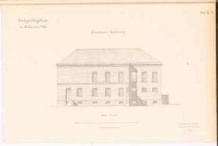 Amtsgericht, Seehausen: Seitenansicht