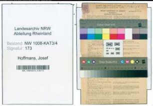 Entnazifizierung Josef Hoffmans , geb. 20.08.1895 (Lederfabrikant)