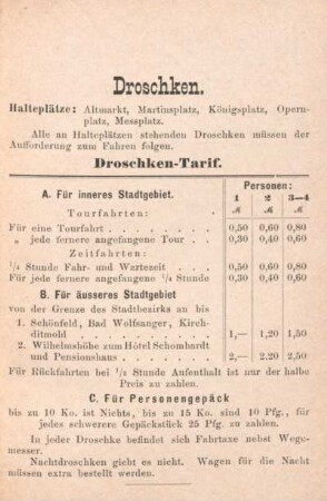 Droschken.