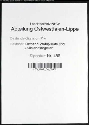Kirchenbuchduplikate der katholischen Gemeinde Grevenstein (GHT 1852-1858). (Gemeinde: Grevenstein, katholische Gemeinde)