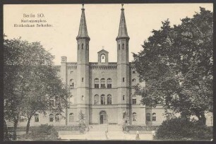 Ansichtskarte Mariannenplatz, Krankenhaus Bethanien