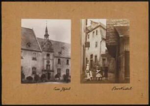 St. Nikolaus-Hospital, Kues / Bernkastel: Ansichten (aus: Skizzen- und Fotoalbum 19)