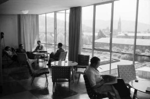 Freiburg: Pharmazeutisches Institut, Aufenthaltsraum der Studenten