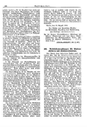 Reisekostenvergütungen für Studienassessoren und Studienreferendare : [Erziehung] ; [Für Preußen] ; [Amtliche Erlasse] ; [Amtlicher Teil]