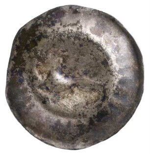 Münze, Hohlpfennig, Ende 14.Jh.