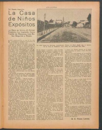 La Casa de Niños Expósitos : Del pasado argentino