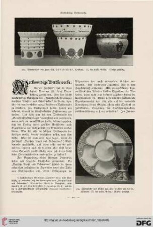 Merkwürdige Wettbewerbe