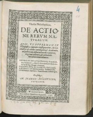 De actione rerum naturalium