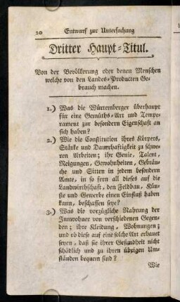 20-23, Dritter Haupt-Titul