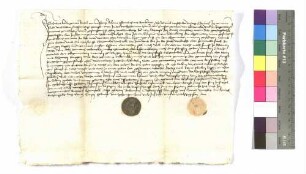 Endres Keller, genannt Bertele von Landsberg, Gefängnis; Siegel: Bechtold Horneck von Hornberg.