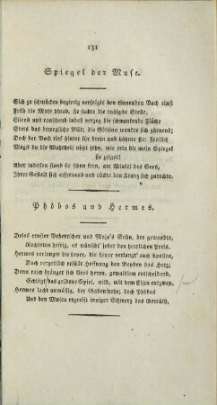 Spiegel der Muse