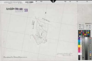 Olpe (Olpe), Separation Thieringhausen, Urkarte I Wenden Flur 1
