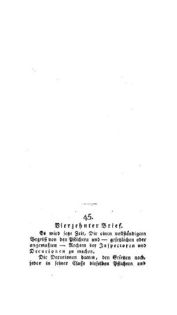 Vierzehnter Brief : [45. Abhandlung]